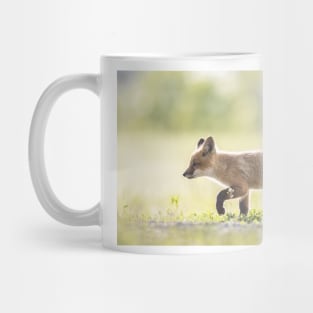 Red fox kit Mug